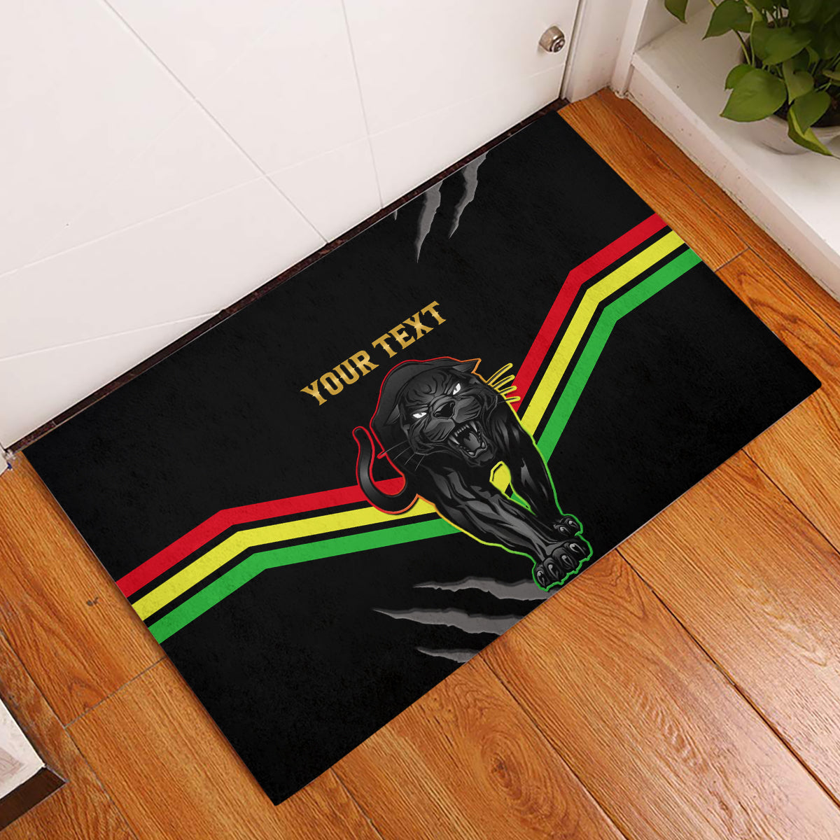 personalised-nrl-panthers-rubber-doormat-premiers-2023-three-peat-proud-of-our-boys-black