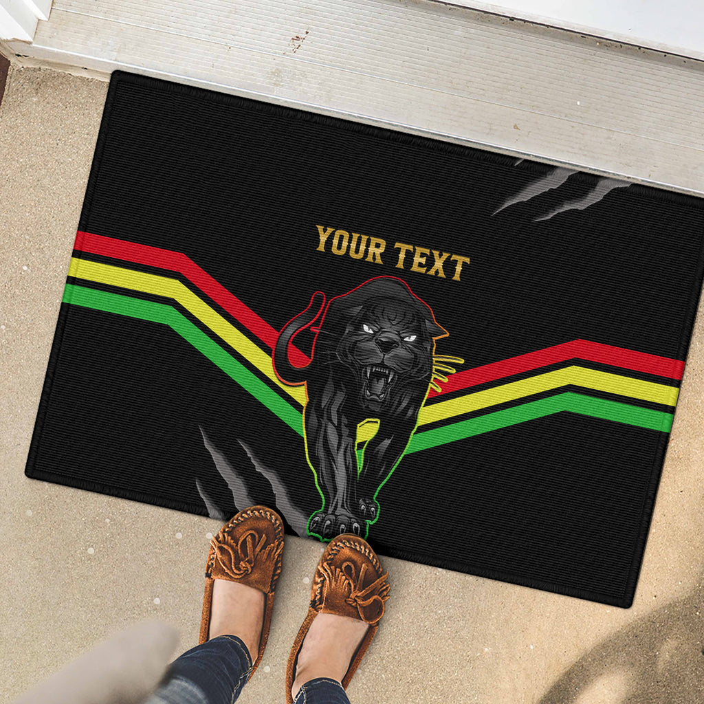 personalised-nrl-panthers-rubber-doormat-premiers-2023-three-peat-proud-of-our-boys-black