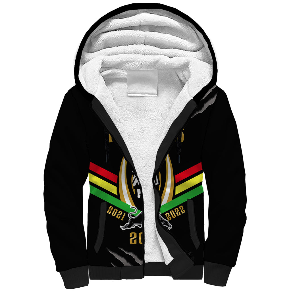 personalised-nrl-panthers-sherpa-hoodie-premiers-2023-three-peat-proud-of-our-boys-black
