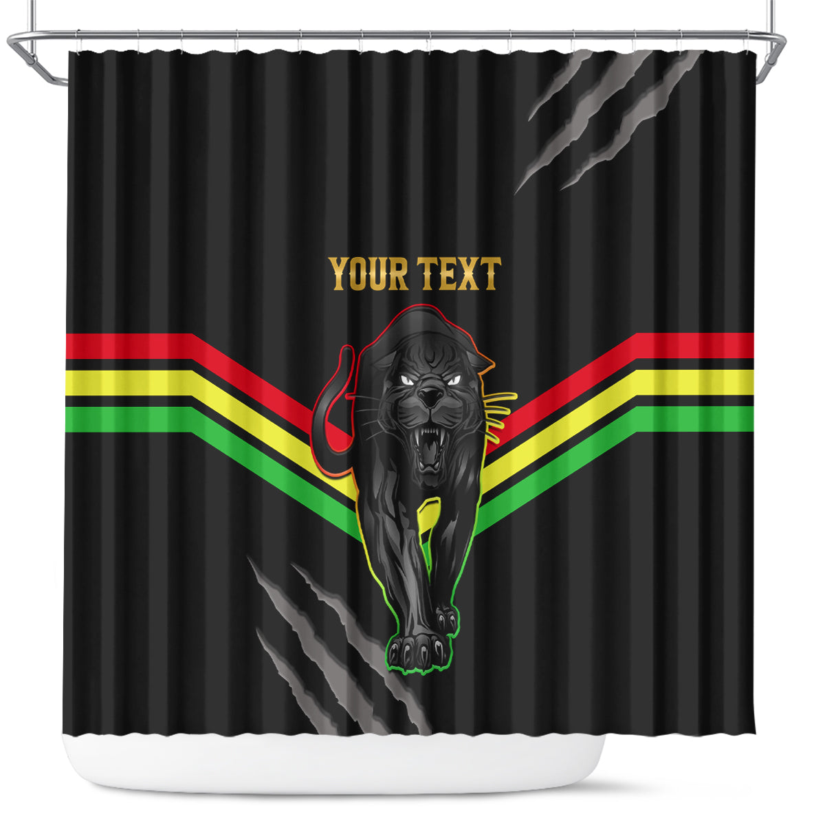 personalised-nrl-panthers-shower-curtain-premiers-2023-three-peat-proud-of-our-boys-black