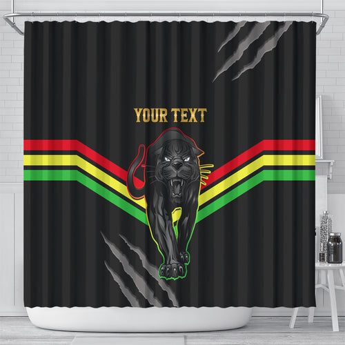 personalised-nrl-panthers-shower-curtain-premiers-2023-three-peat-proud-of-our-boys-black