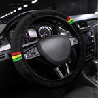NRL Panthers Steering Wheel Cover Premiers 2023 Three Peat Proud Of Our Boys Black