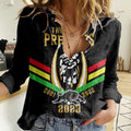 personalised-nrl-panthers-women-casual-shirt-premiers-2023-three-peat-proud-of-our-boys-black