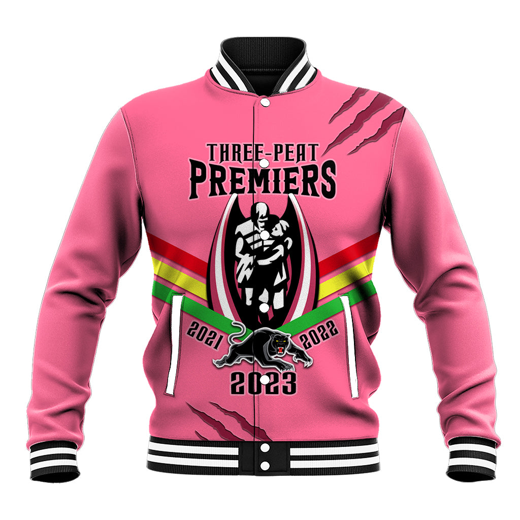 nrl-panthers-baseball-jacket-premiers-2023-three-peat-proud-of-our-boys-pink