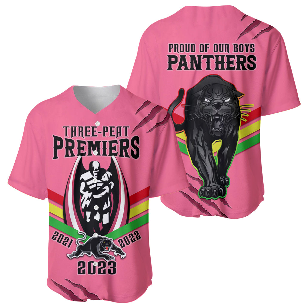 nrl-panthers-baseball-jersey-premiers-2023-three-peat-proud-of-our-boys-pink