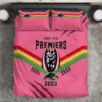nrl-panthers-bedding-set-premiers-2023-three-peat-proud-of-our-boys-pink