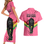 nrl-panthers-couples-matching-short-sleeve-bodycon-dress-and-hawaiian-shirt-premiers-2023-three-peat-proud-of-our-boys-pink