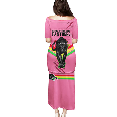 nrl-panthers-family-matching-puletasi-dress-and-hawaiian-shirt-premiers-2023-three-peat-proud-of-our-boys-pink