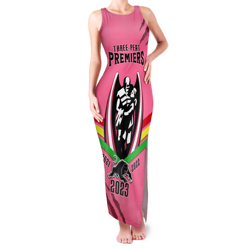 nrl-panthers-family-matching-tank-maxi-dress-and-hawaiian-shirt-premiers-2023-three-peat-proud-of-our-boys-pink