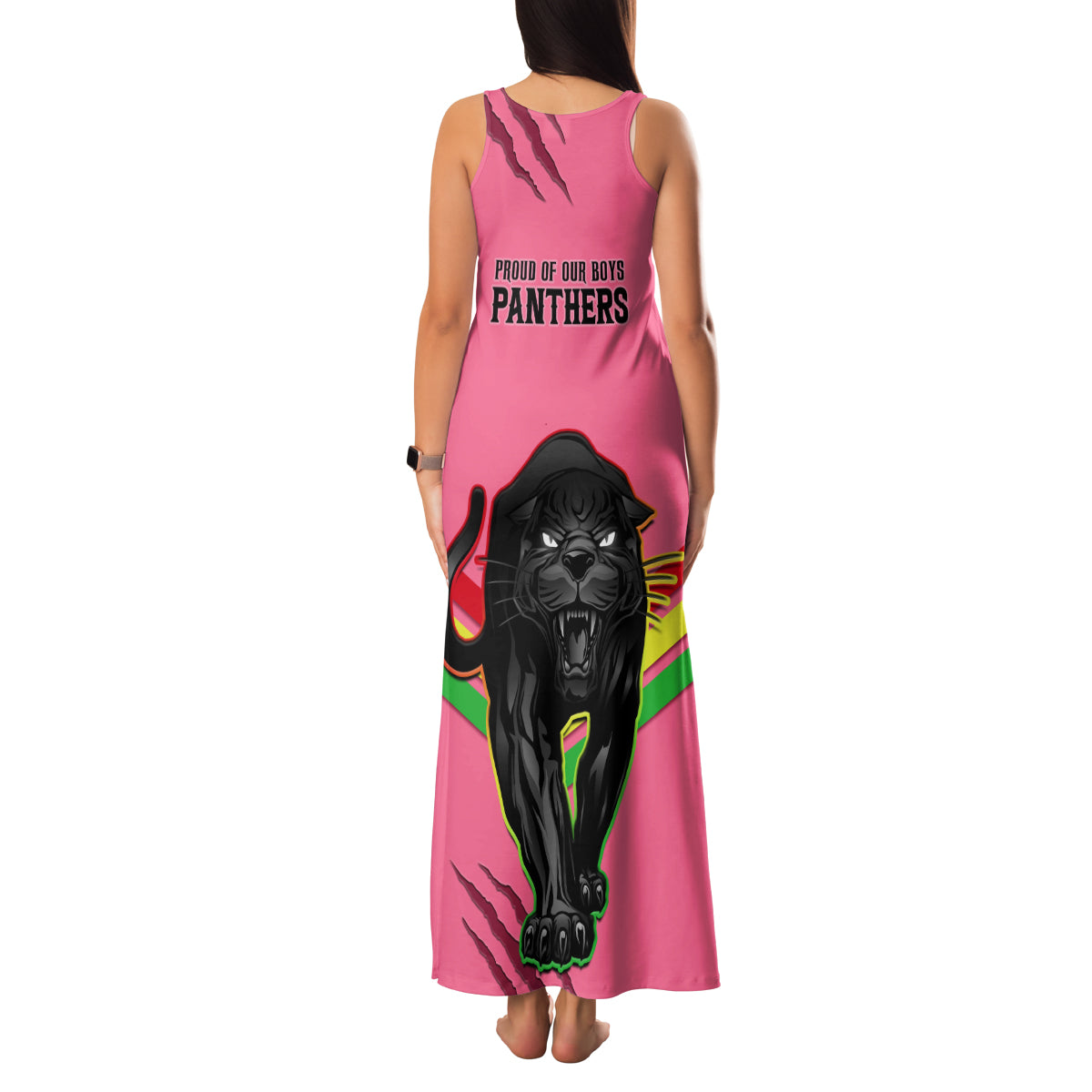 nrl-panthers-family-matching-tank-maxi-dress-and-hawaiian-shirt-premiers-2023-three-peat-proud-of-our-boys-pink