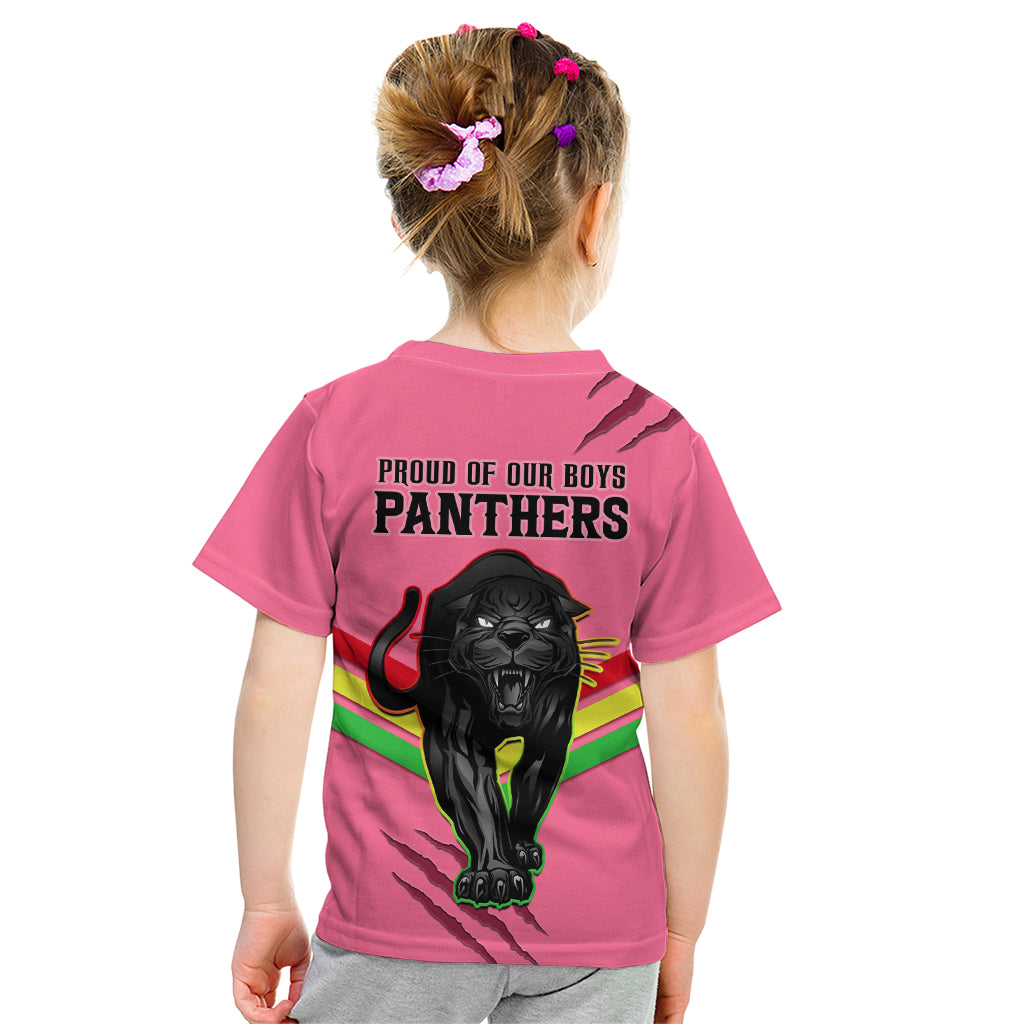 nrl-panthers-kid-t-shirt-premiers-2023-three-peat-proud-of-our-boys-pink