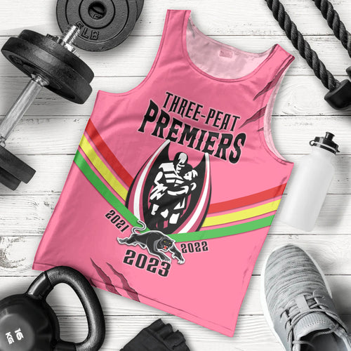 nrl-panthers-men-tank-top-premiers-2023-three-peat-proud-of-our-boys-pink