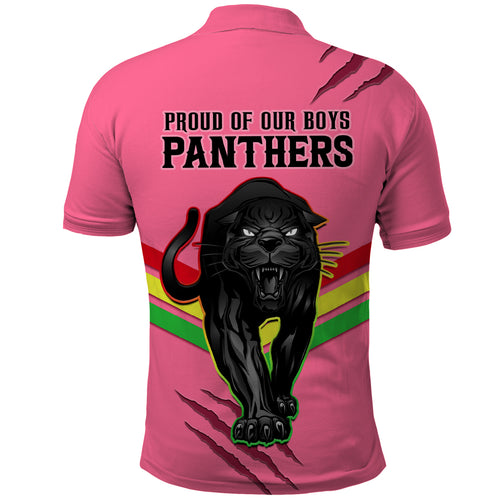 nrl-panthers-polo-shirt-premiers-2023-three-peat-proud-of-our-boys-pink
