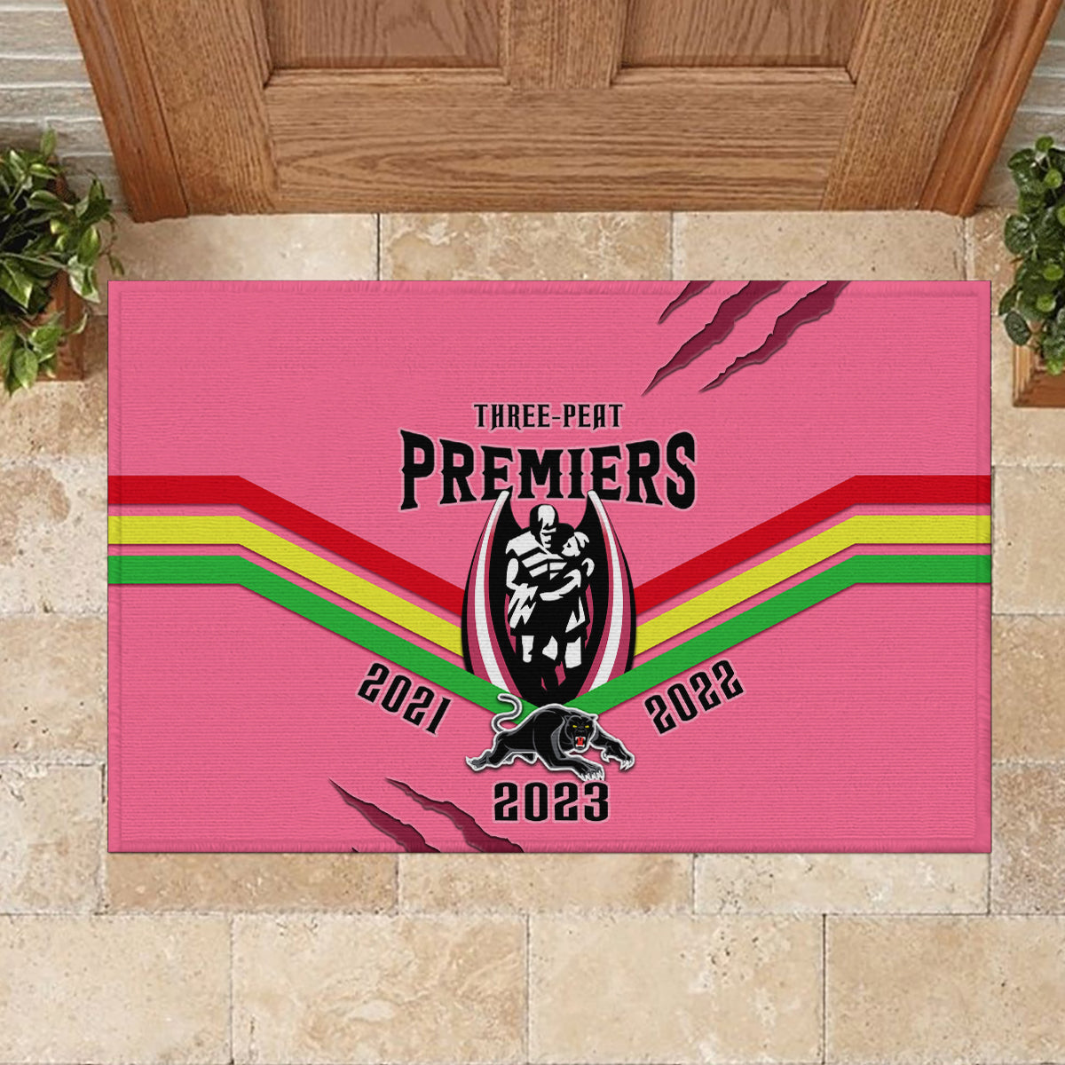 nrl-panthers-rubber-doormat-premiers-2023-three-peat-proud-of-our-boys-pink