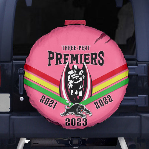 nrl-panthers-spare-tire-cover-premiers-2023-three-peat-proud-of-our-boys-pink