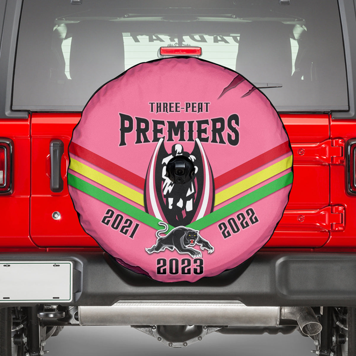 nrl-panthers-spare-tire-cover-premiers-2023-three-peat-proud-of-our-boys-pink