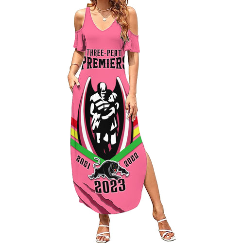 nrl-panthers-summer-maxi-dress-premiers-2023-three-peat-proud-of-our-boys-pink