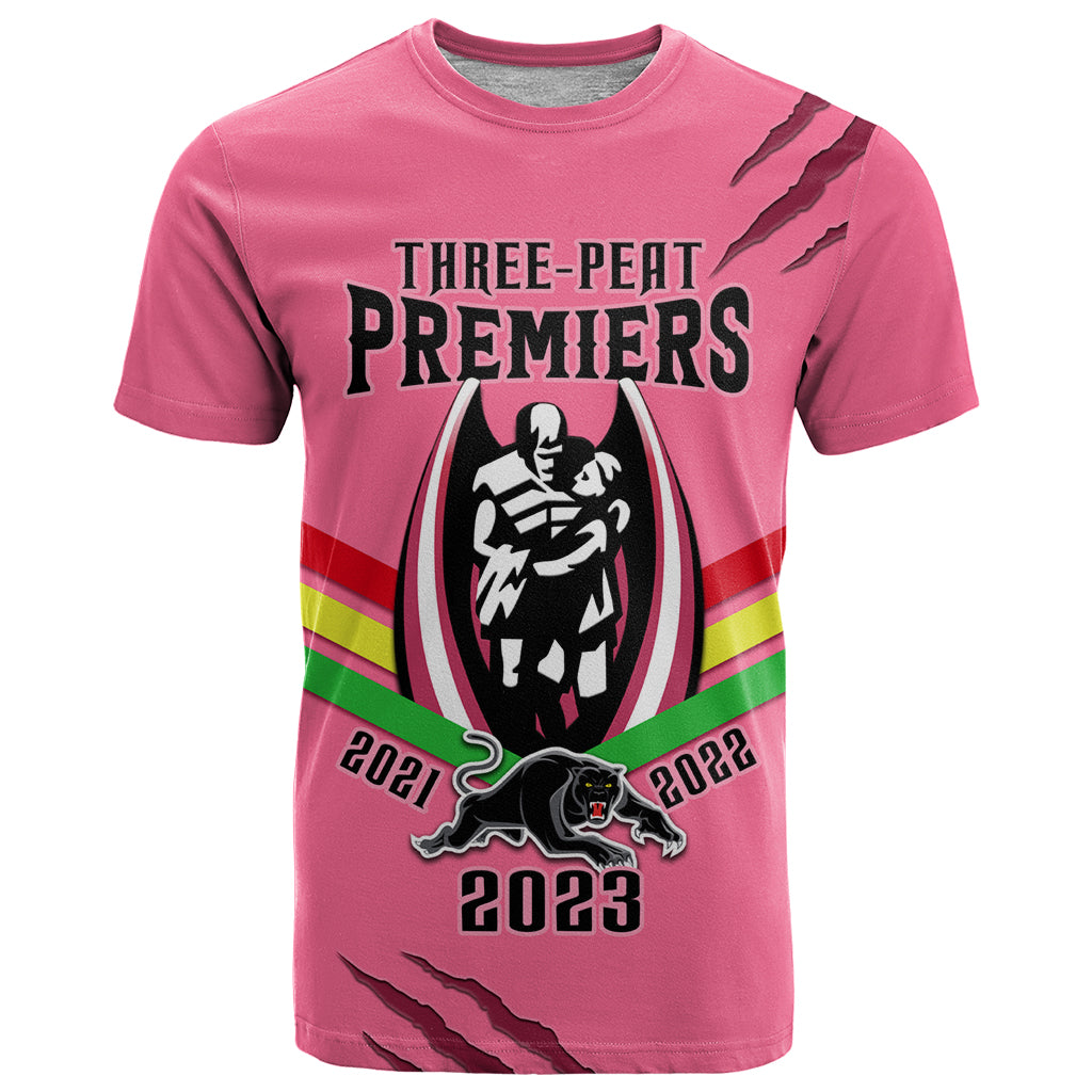 nrl-panthers-t-shirt-premiers-2023-three-peat-proud-of-our-boys-pink