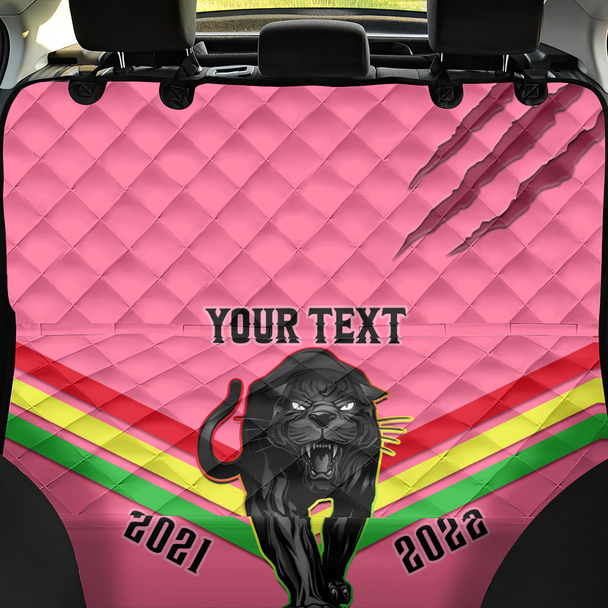 personalised-nrl-panthers-back-car-seat-cover-premiers-2023-three-peat-proud-of-our-boys-pink