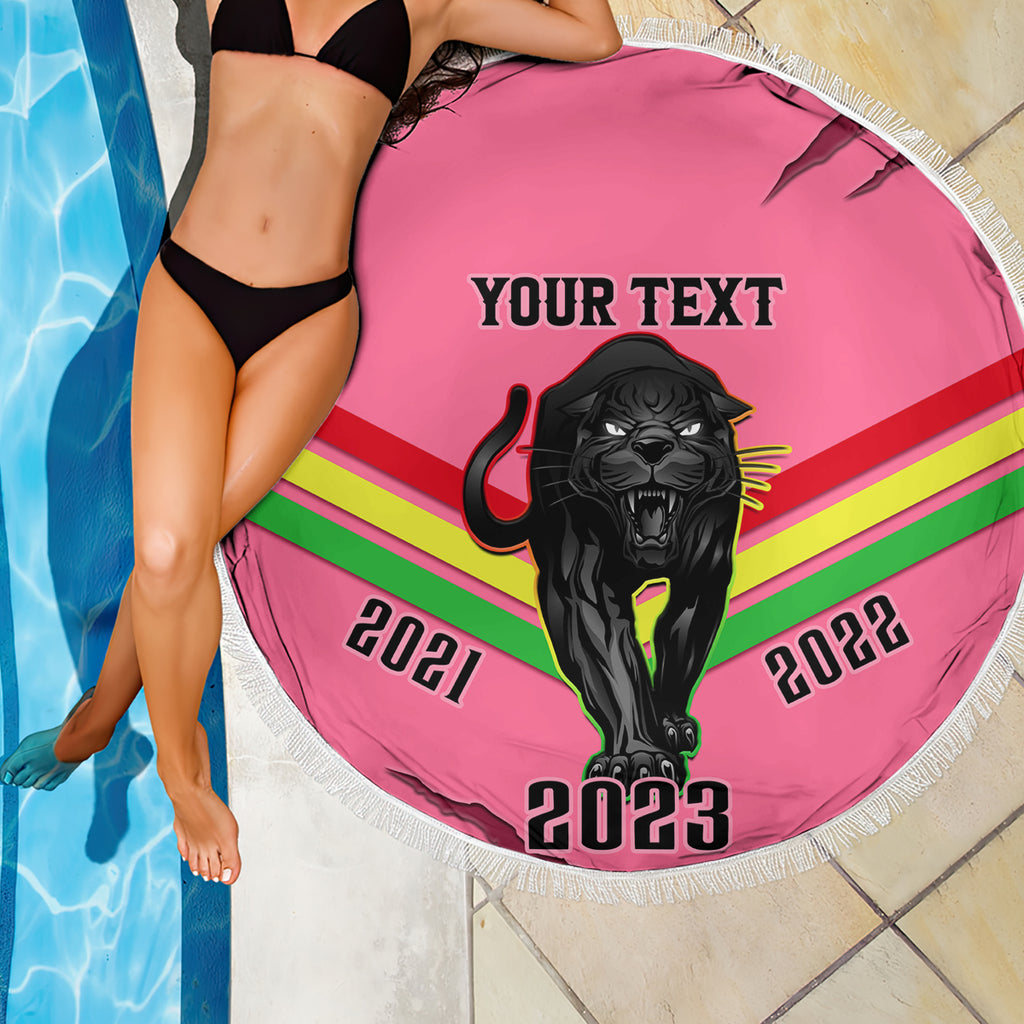 personalised-nrl-panthers-beach-blanket-premiers-2023-three-peat-proud-of-our-boys-pink