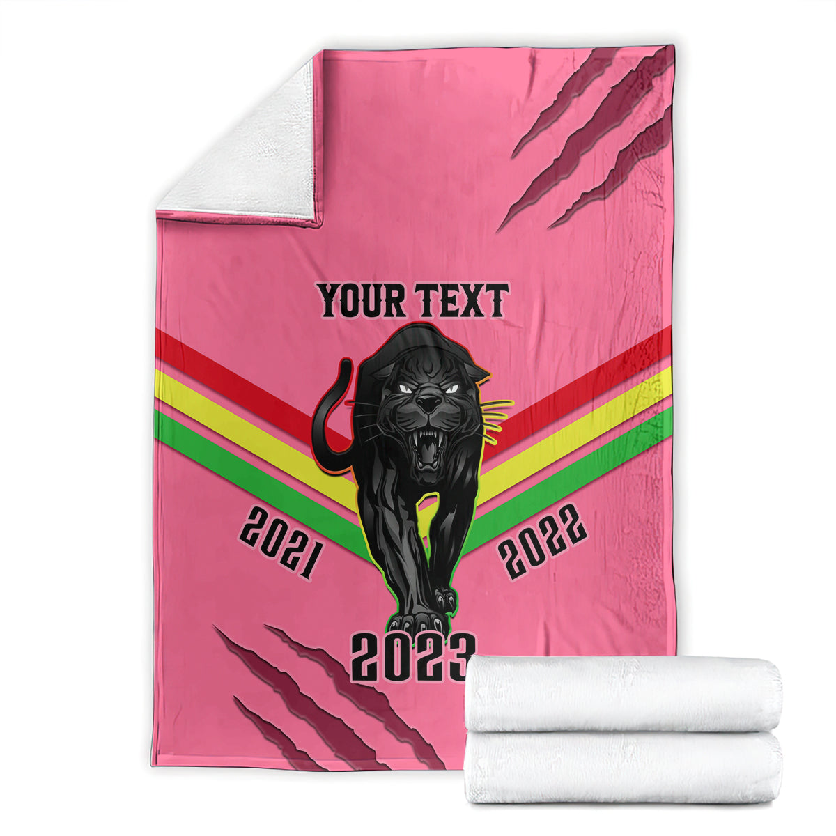 personalised-nrl-panthers-blanket-premiers-2023-three-peat-proud-of-our-boys-pink