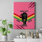 personalised-nrl-panthers-canvas-wall-art-premiers-2023-three-peat-proud-of-our-boys-pink