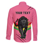 personalised-nrl-panthers-family-matching-short-sleeve-bodycon-dress-and-hawaiian-shirt-premiers-2023-three-peat-proud-of-our-boys-pink