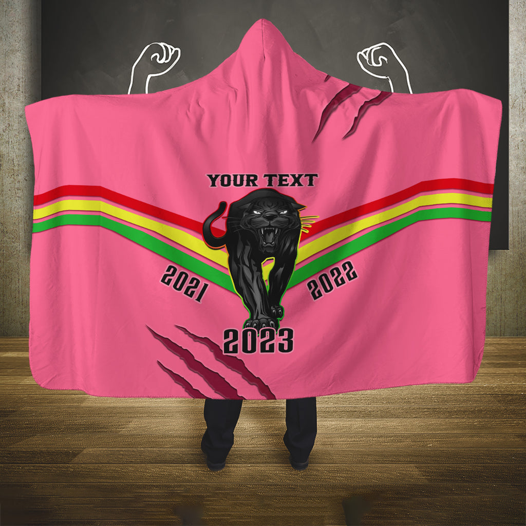 personalised-nrl-panthers-hooded-blanket-premiers-2023-three-peat-proud-of-our-boys-pink