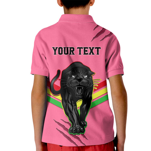 personalised-nrl-panthers-kid-polo-shirt-premiers-2023-three-peat-proud-of-our-boys-pink