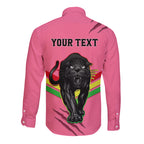 personalised-nrl-panthers-long-sleeve-button-shirt-premiers-2023-three-peat-proud-of-our-boys-pink