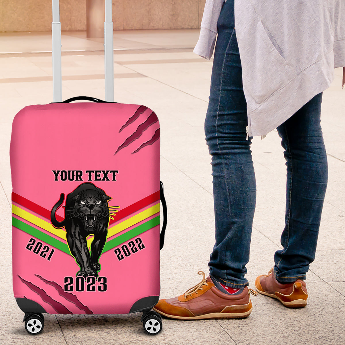 personalised-nrl-panthers-luggage-cover-premiers-2023-three-peat-proud-of-our-boys-pink