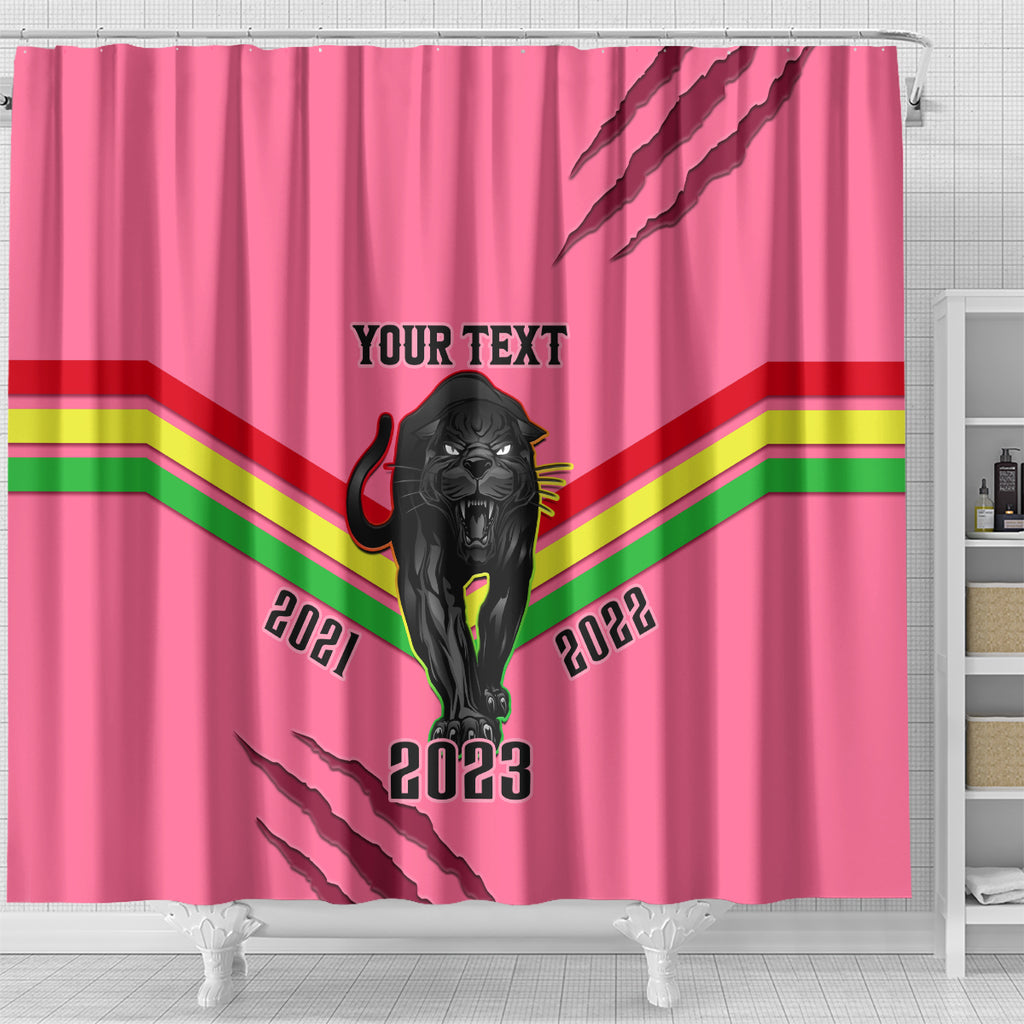personalised-nrl-panthers-shower-curtain-premiers-2023-three-peat-proud-of-our-boys-pink