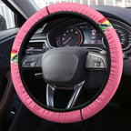 NRL Panthers Steering Wheel Cover Premiers 2023 Three Peat Proud Of Our Boys Pink