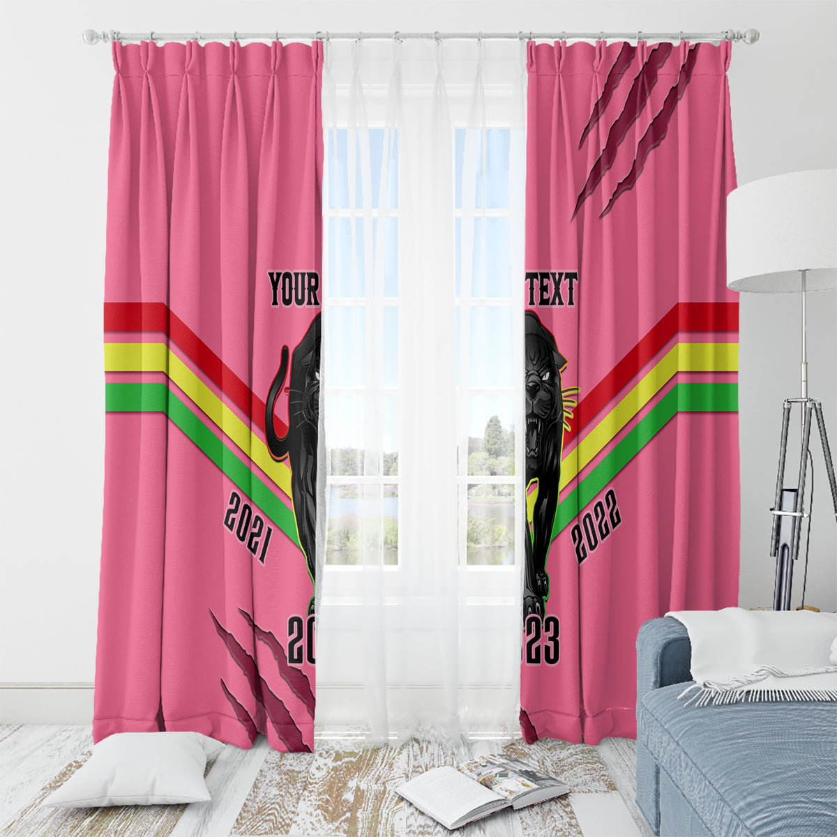 personalised-nrl-panthers-window-curtain-premiers-2023-three-peat-proud-of-our-boys-pink