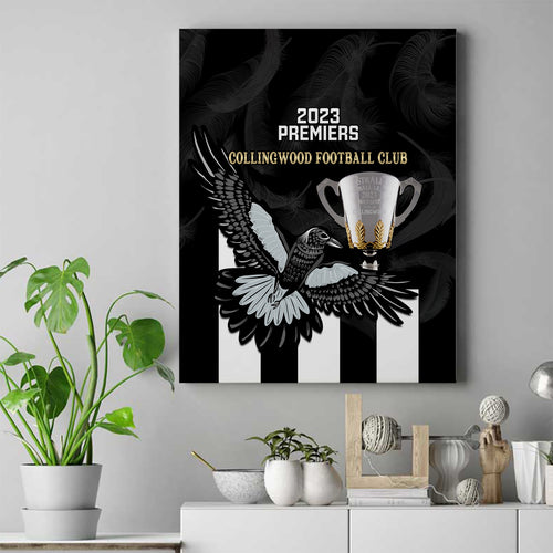 afl-collingwood-canvas-wall-art-magpies-premiers-2023-with-trophy-proud