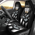 afl-collingwood-car-seat-cover-magpies-premiers-2023-with-trophy-proud
