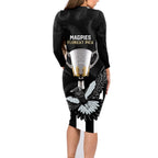 afl-collingwood-family-matching-long-sleeve-bodycon-dress-and-hawaiian-shirt-magpies-premiers-2023-with-trophy-proud