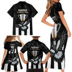 afl-collingwood-family-matching-short-sleeve-bodycon-dress-and-hawaiian-shirt-magpies-premiers-2023-with-trophy-proud