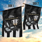 afl-collingwood-garden-flag-magpies-premiers-2023-with-trophy-proud