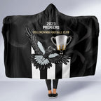 afl-collingwood-hooded-blanket-magpies-premiers-2023-with-trophy-proud