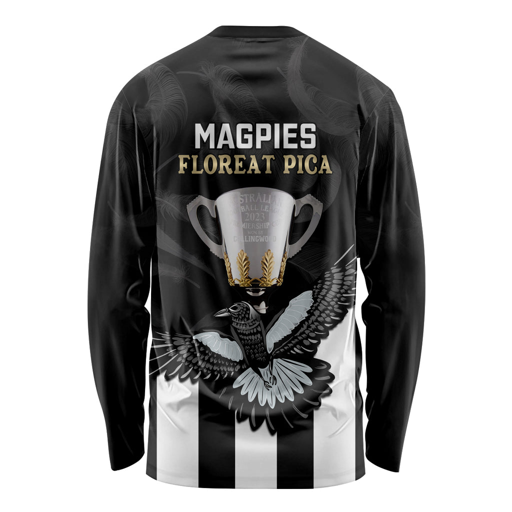 afl-collingwood-long-sleeve-shirt-magpies-premiers-2023-with-trophy-proud