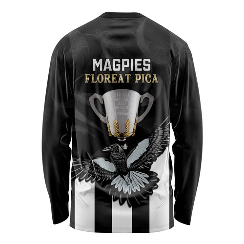 afl-collingwood-long-sleeve-shirt-magpies-premiers-2023-with-trophy-proud