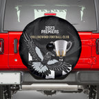 afl-collingwood-spare-tire-cover-magpies-premiers-2023-with-trophy-proud