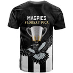 afl-collingwood-t-shirt-magpies-premiers-2023-with-trophy-proud