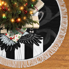 afl-collingwood-tree-skirt-magpies-premiers-2023-with-trophy-proud