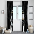 afl-collingwood-window-curtain-magpies-premiers-2023-with-trophy-proud