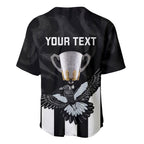 personalised-afl-collingwood-baseball-jersey-magpies-premiers-2023-with-trophy-proud