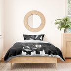 Personalised AFL Collingwood Bedding Set Magpies Premiers 2023 With Trophy Proud LT14