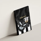 Personalised AFL Collingwood Canvas Wall Art Magpies Premiers 2023 With Trophy Proud LT14