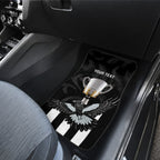 Personalised AFL Collingwood Car Mats Magpies Premiers 2023 With Trophy Proud LT14